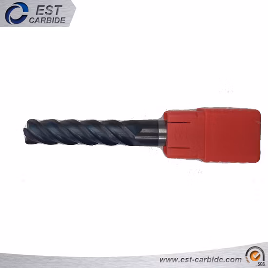 Utensile da taglio per macchina CNC con fresatura a raggio angolare lungo in carburo di fabbrica